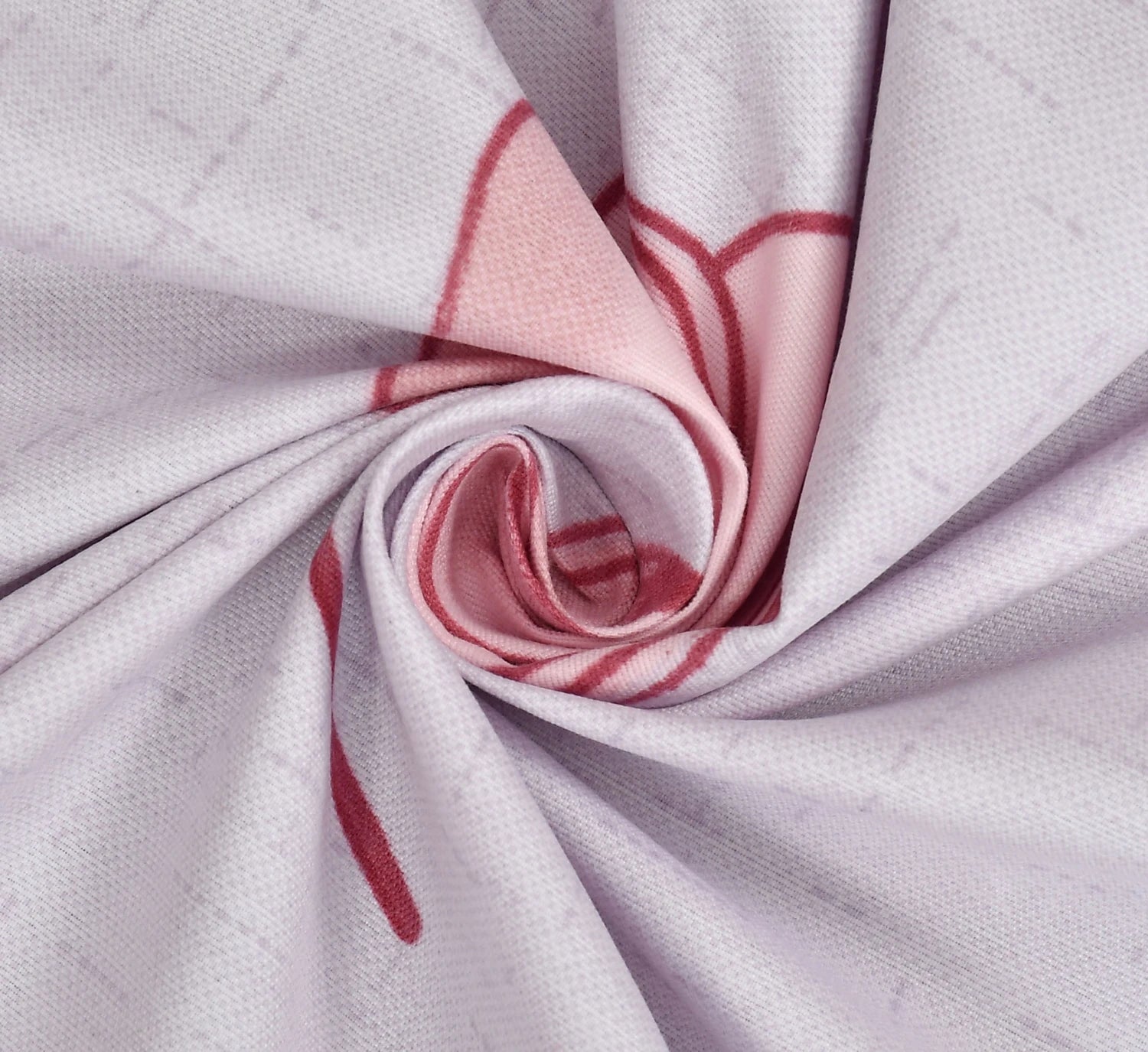 Blush Bloom - Queen/Double - Fitted Bedsheet (76×72 inches)
