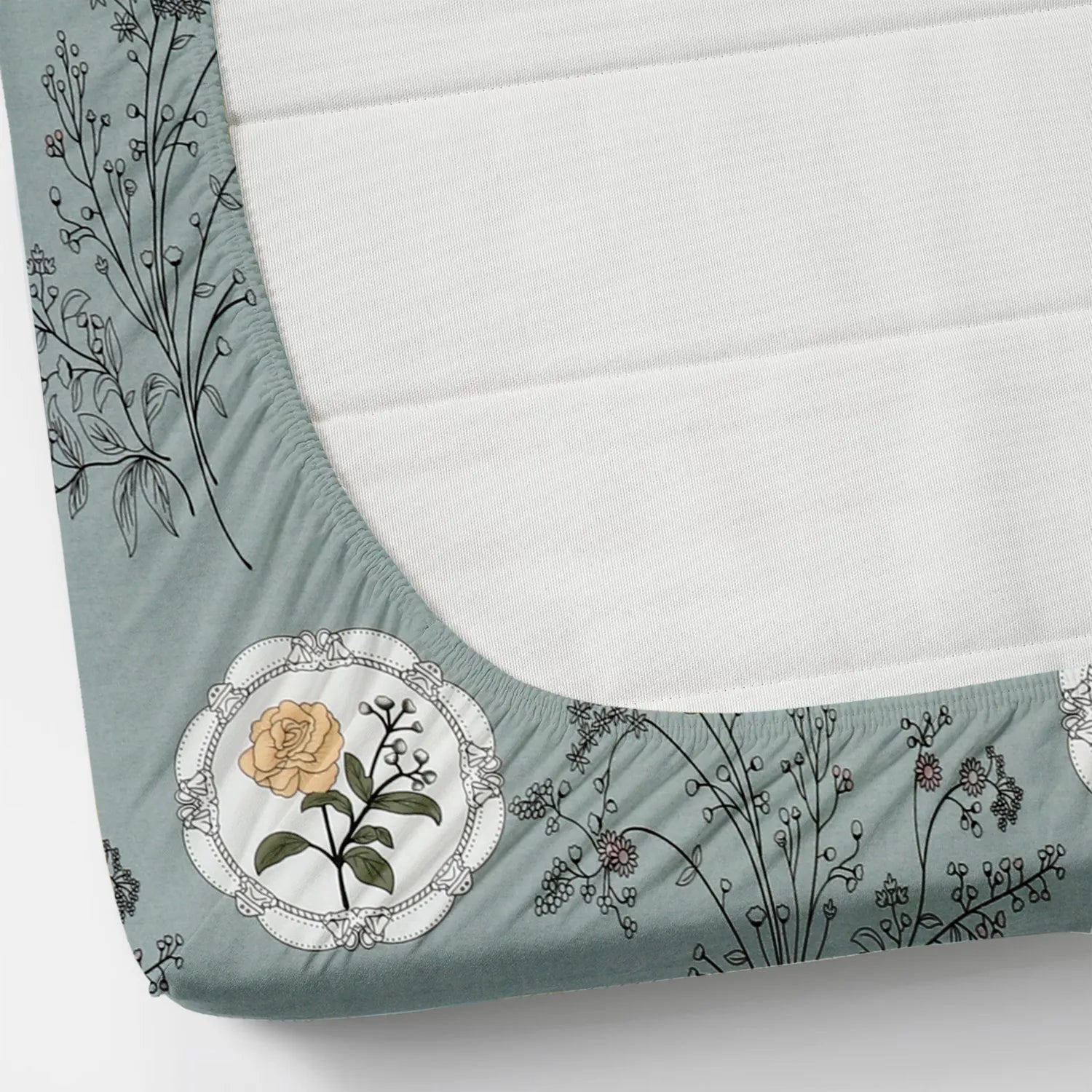 Botanica - King - Fitted Bedsheet (78×72 inches)