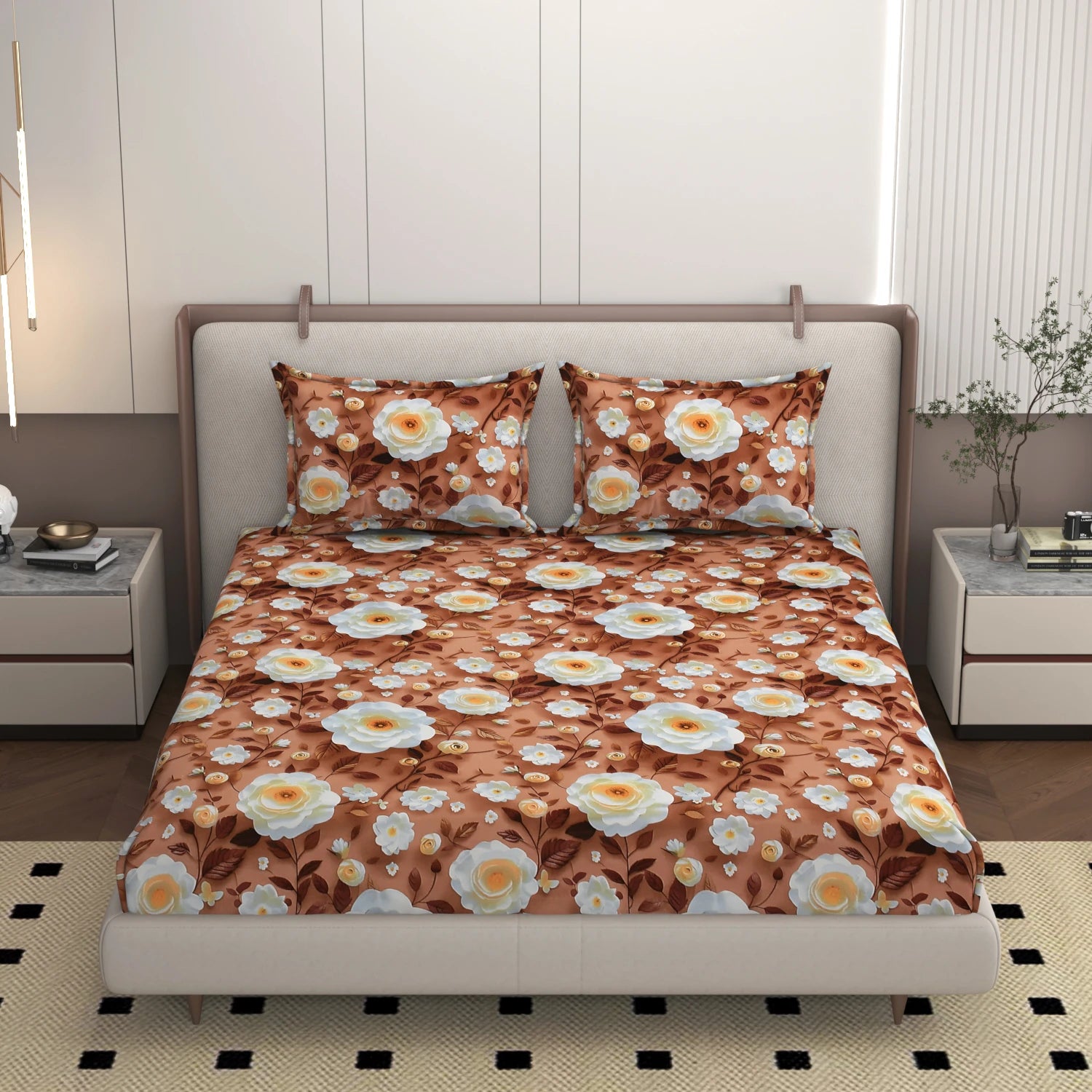 Camarra - King - 7D Design Fitted Bedsheet (78×72 inches)