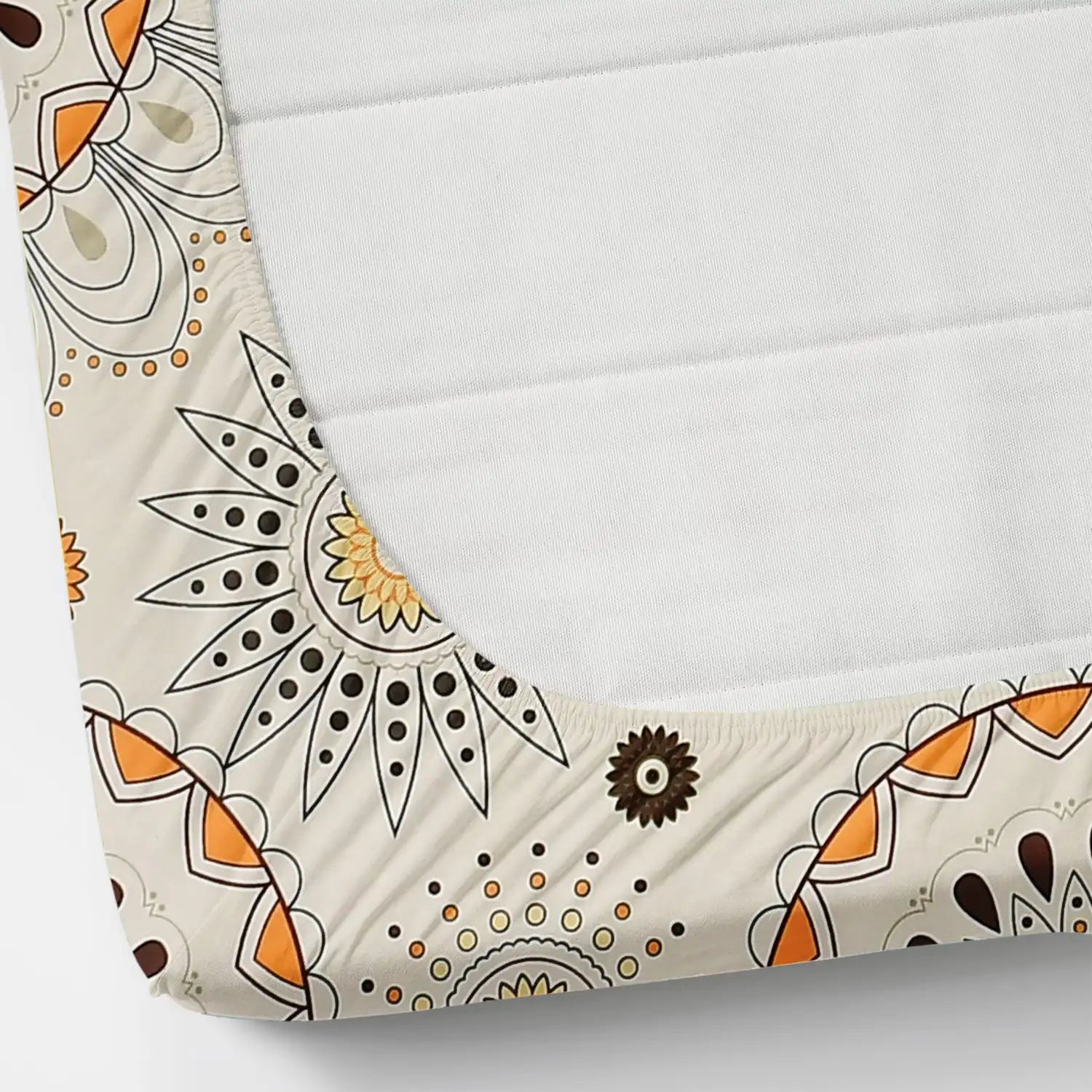 Centra - Queen/Double - Fitted Bedsheet (76×72 inches)