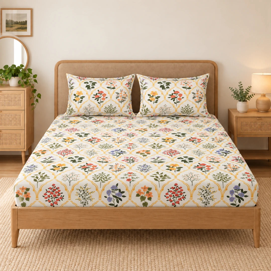 Ceramica - King - Fitted Bedsheet (78×72 inches)