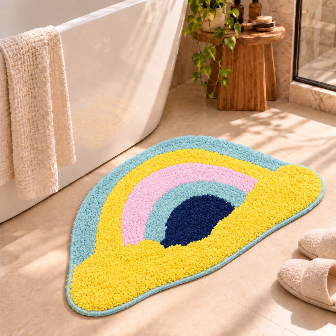 Cloudy - Anti-Slip Microfibre Doormat (40x60 cm) - Pack of 1