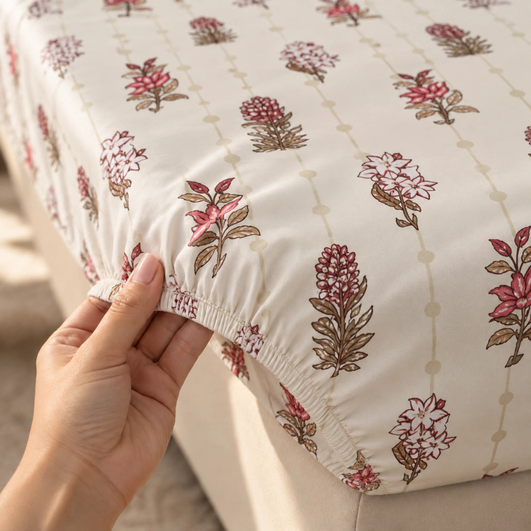 Cortina - King - Fitted Bedsheet (78×72 inches)