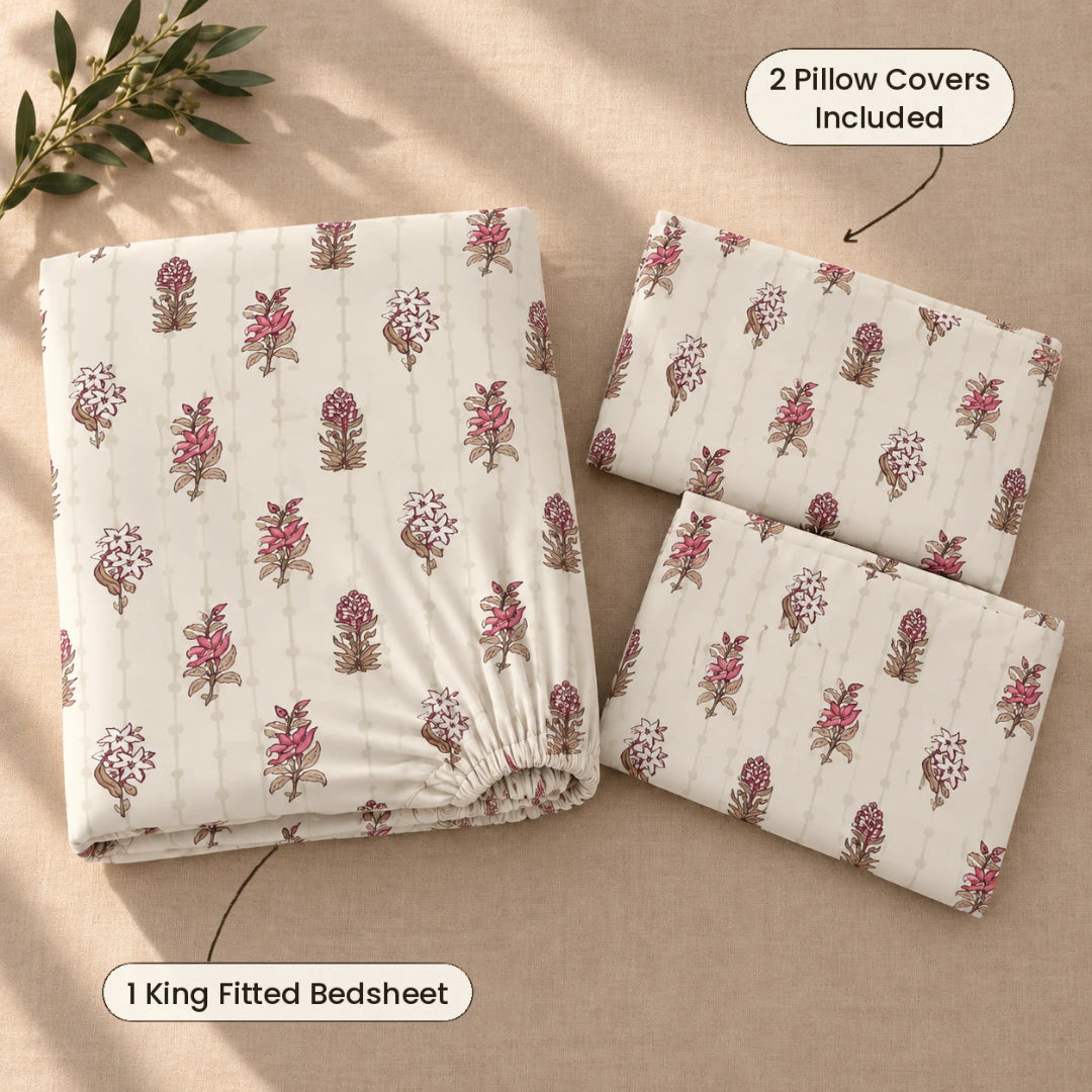 Cortina - King - Fitted Bedsheet (78×72 inches)