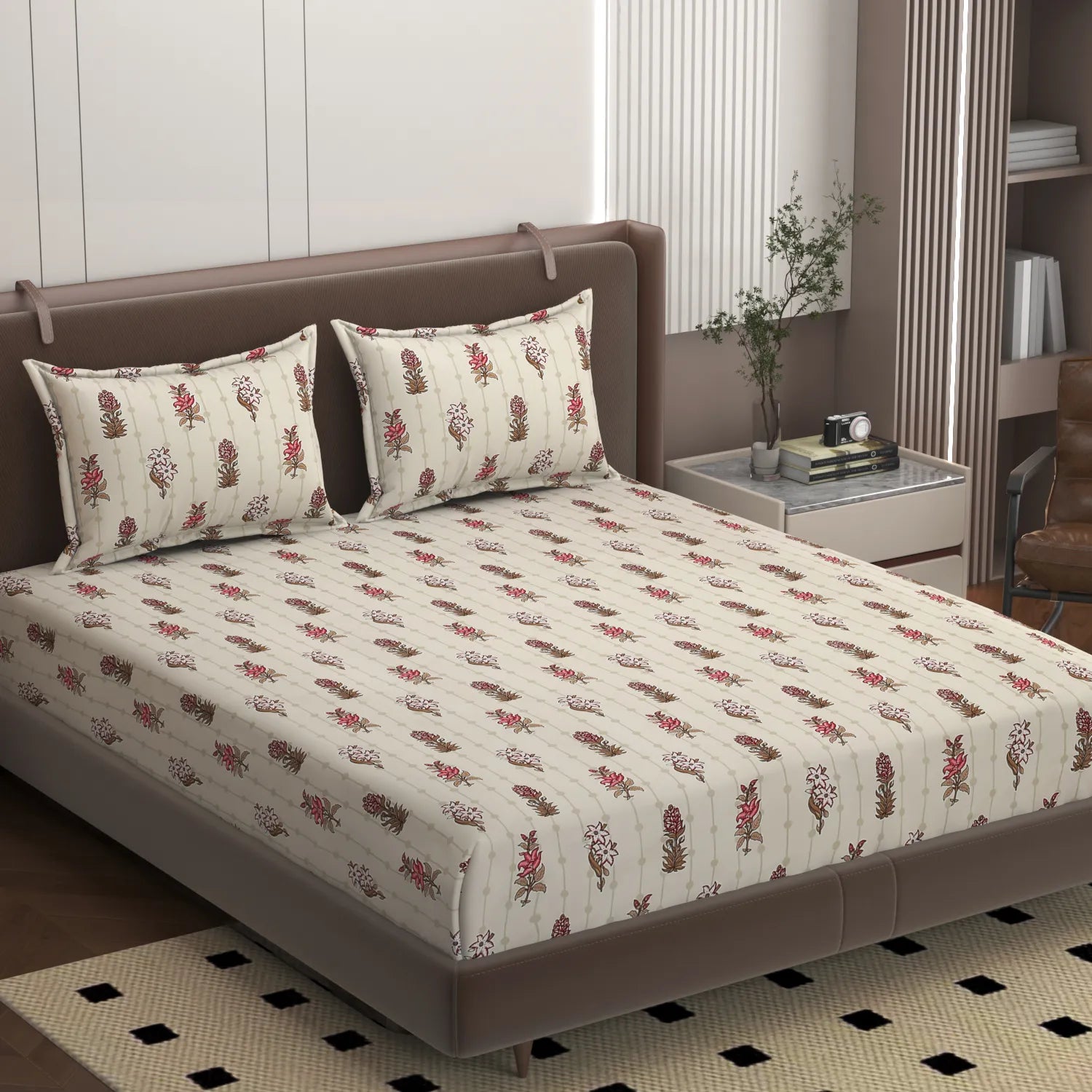 Cortina - King - Fitted Bedsheet (78×72 inches)