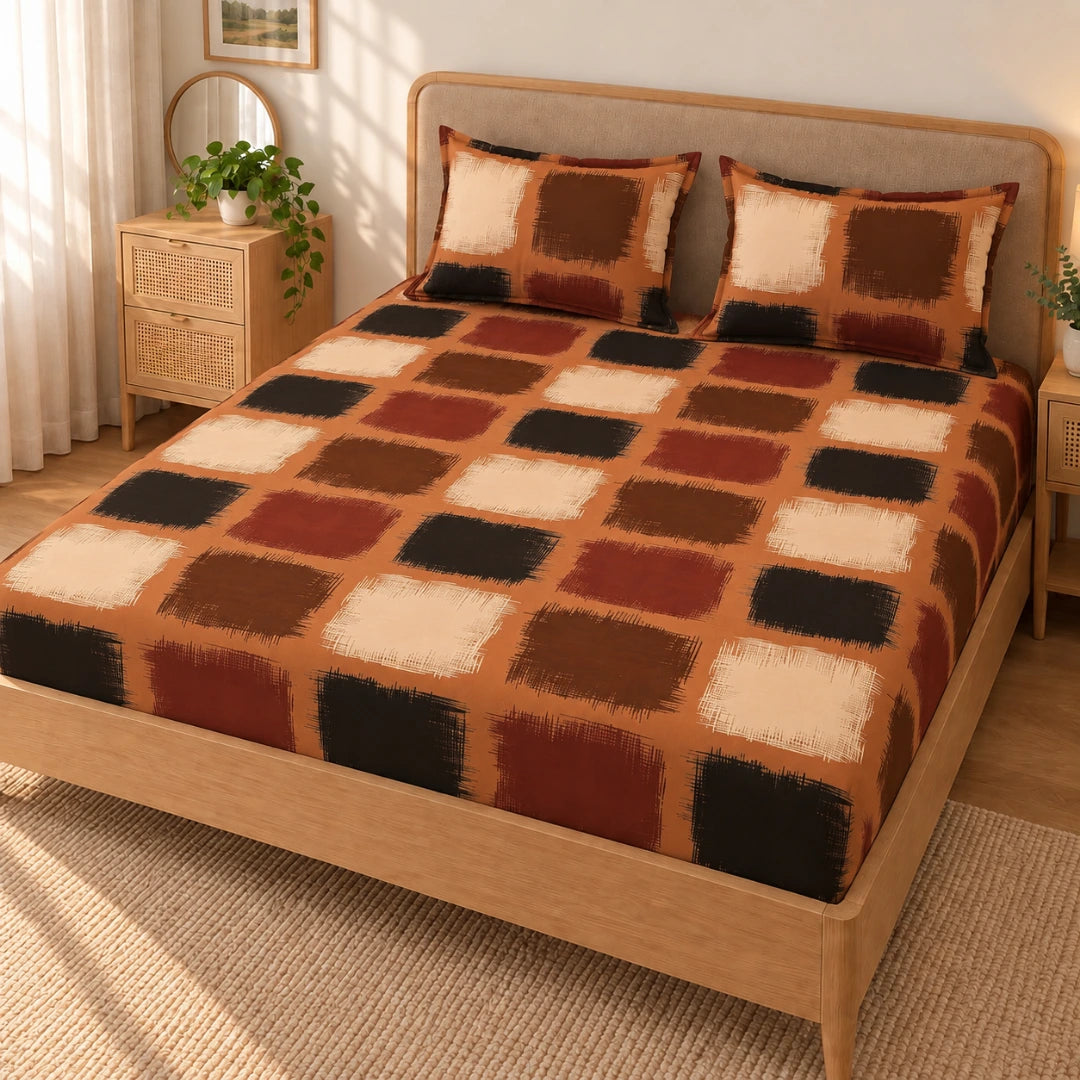Cuba Dawn - King - Fitted Bedsheet (78×72 inches)