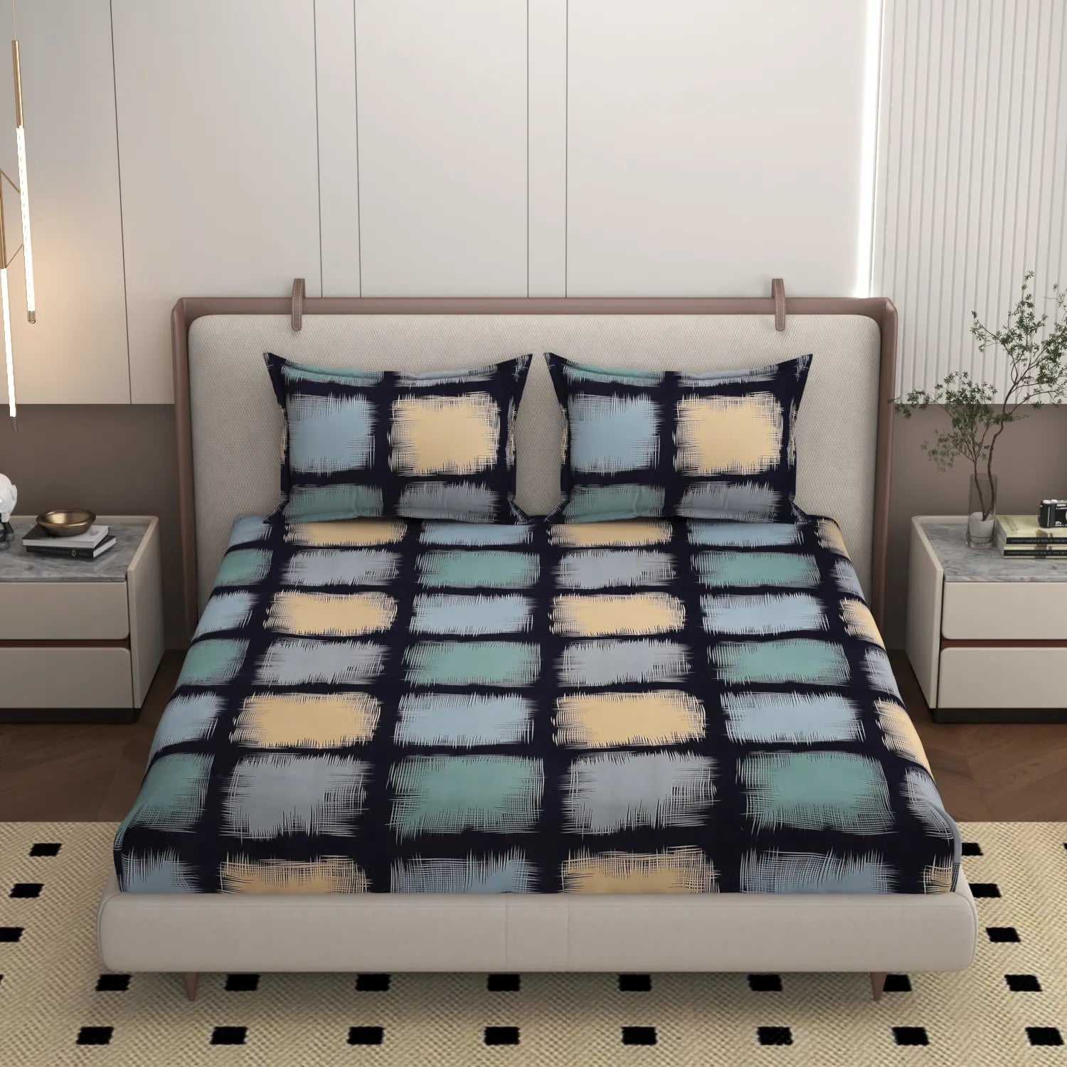 Cuba Dusk - King - Fitted Bedsheet (78×72 inches)