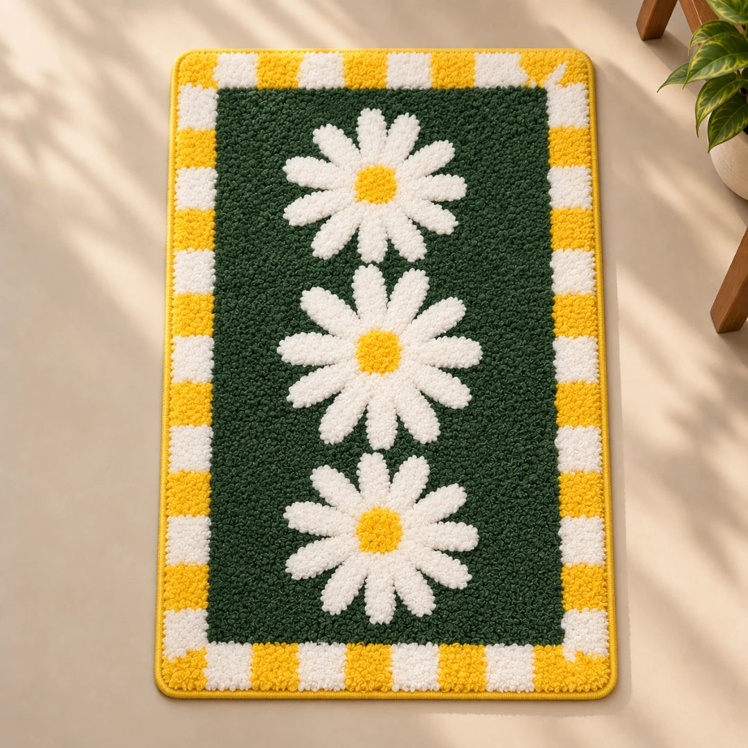 Daffodils - Anti-Slip Microfibre Doormat (40x60 cm) - Pack of 1