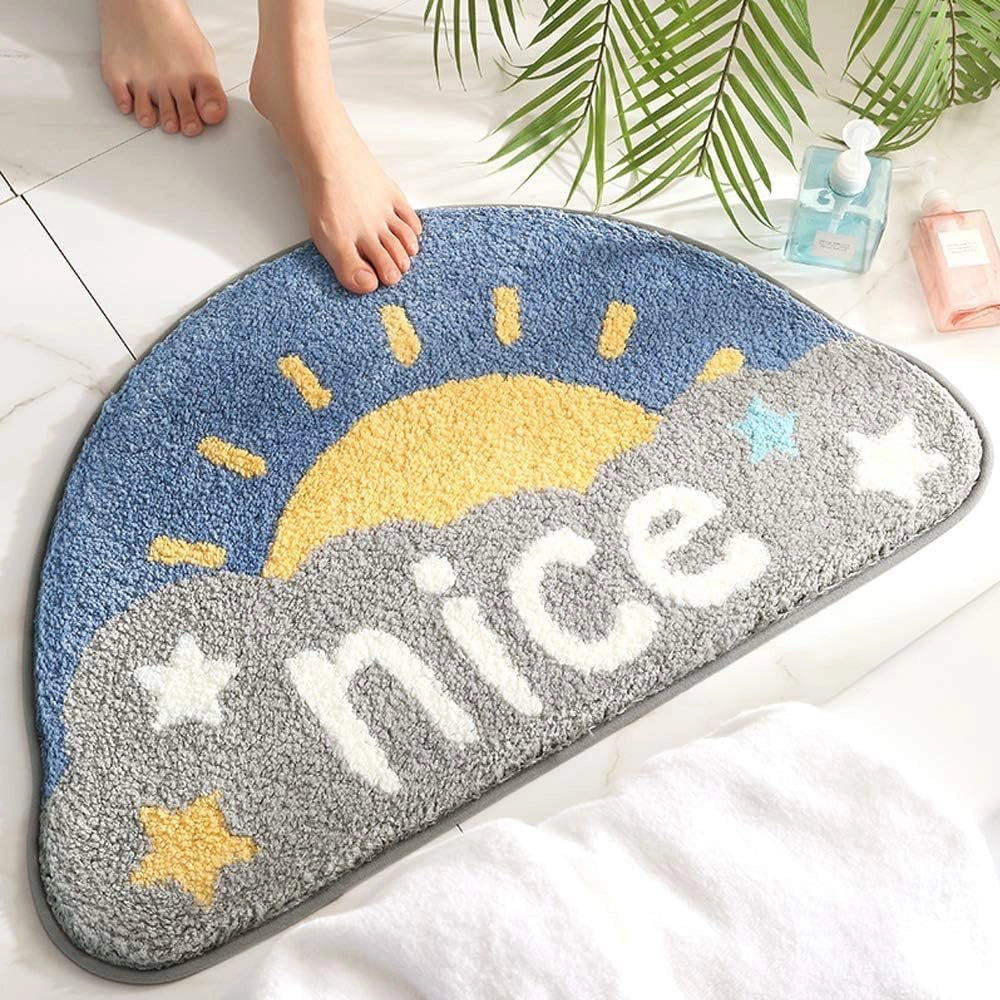 Dawn - Anti-Slip Microfibre Doormat (40x60 cm) - Pack of 1