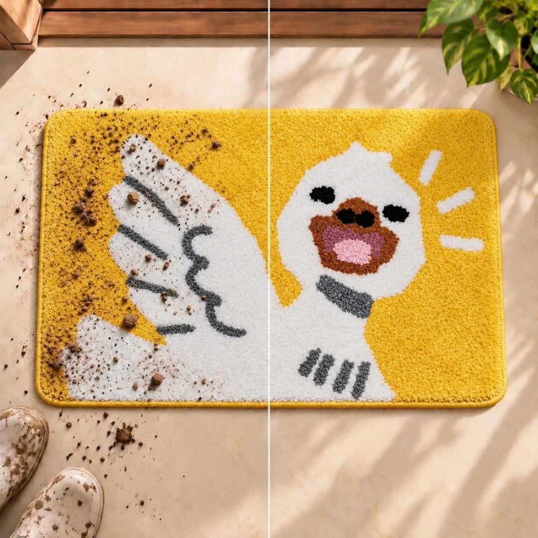 Donald - Anti-Slip Microfibre Doormat (40x60 cm) - Pack of 1