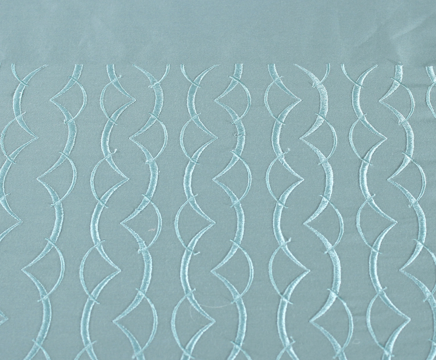 EDEN - Aqua Tide - Pure Cotton King Bedsheet (108×108 inches)