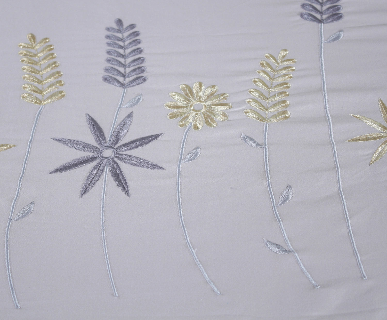 EDEN - Aster Sky - Pure Cotton King Bedsheet (108×108 inches)