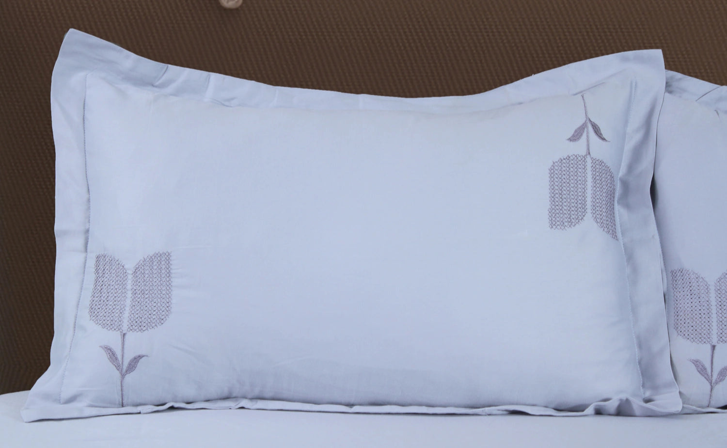 EDEN - Reed Ice - Pure Cotton King Bedsheet (108×108 inches)