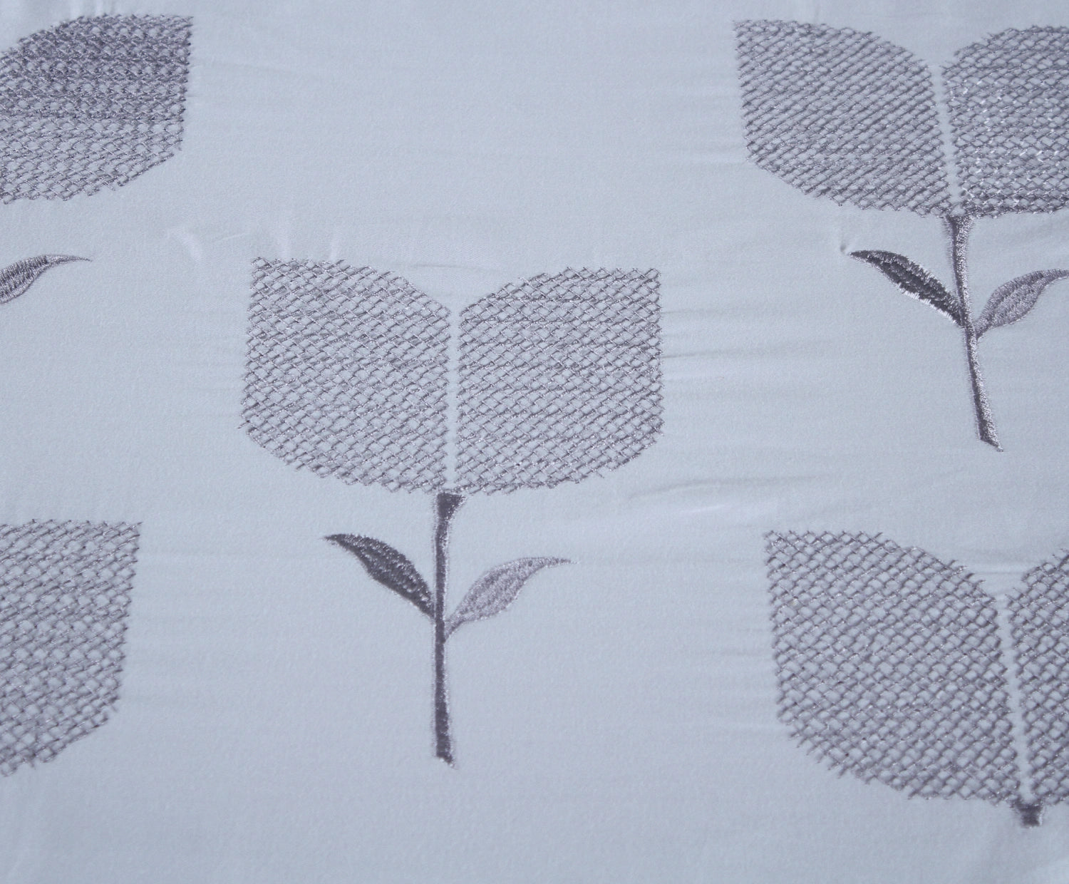 EDEN - Reed Ice - Pure Cotton King Bedsheet (108×108 inches)