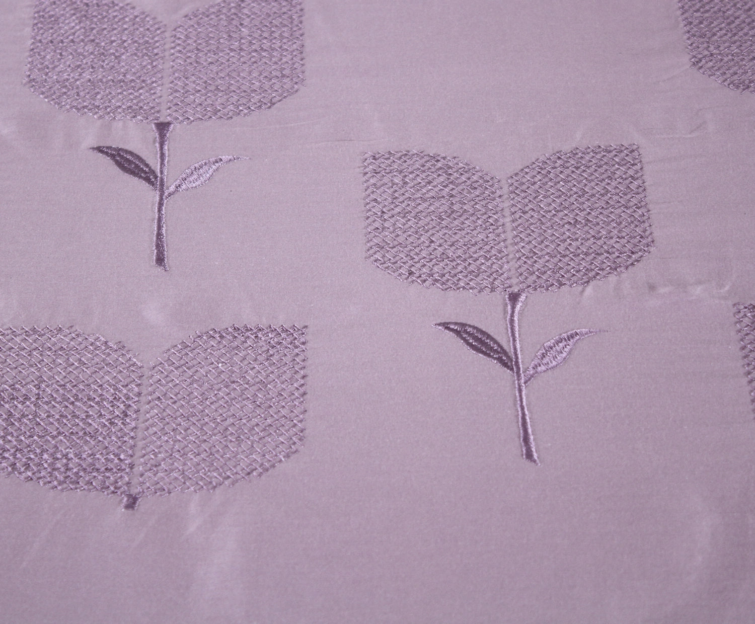 EDEN - Reed Lilac - Pure Cotton King Bedsheet (108×108 inches)