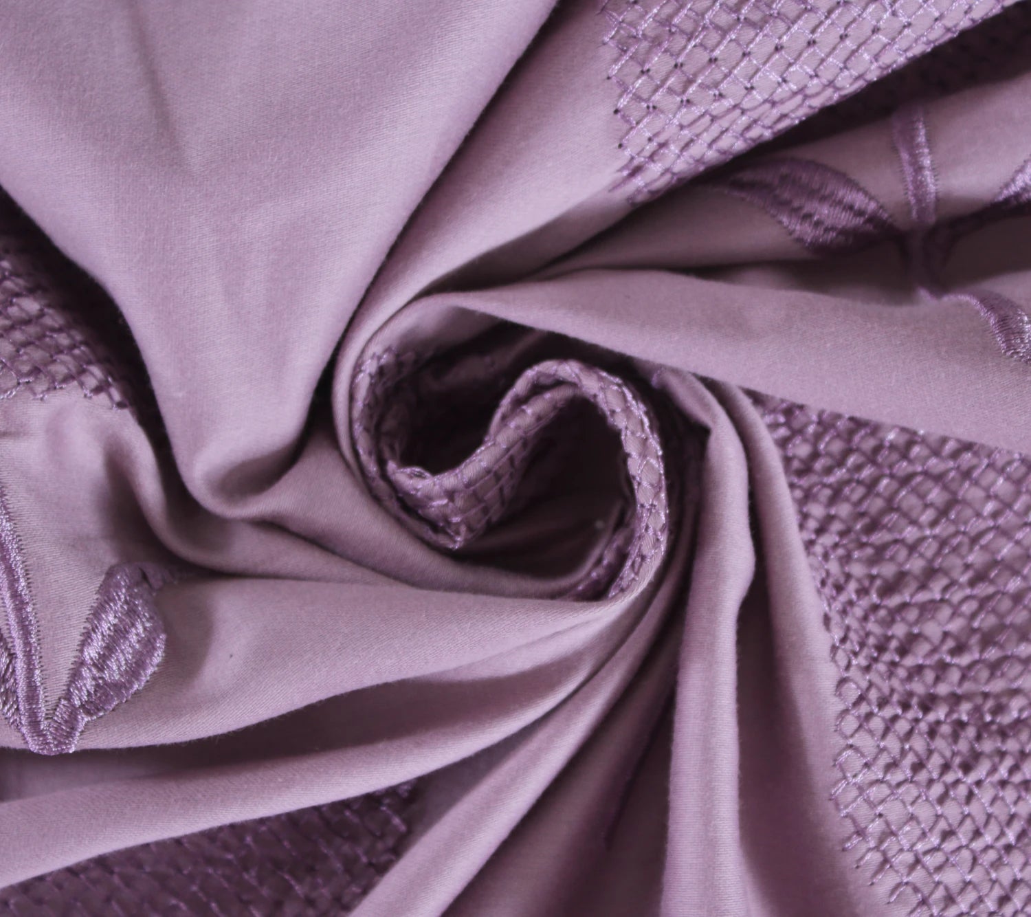 EDEN - Reed Lilac - Pure Cotton King Bedsheet (108×108 inches)