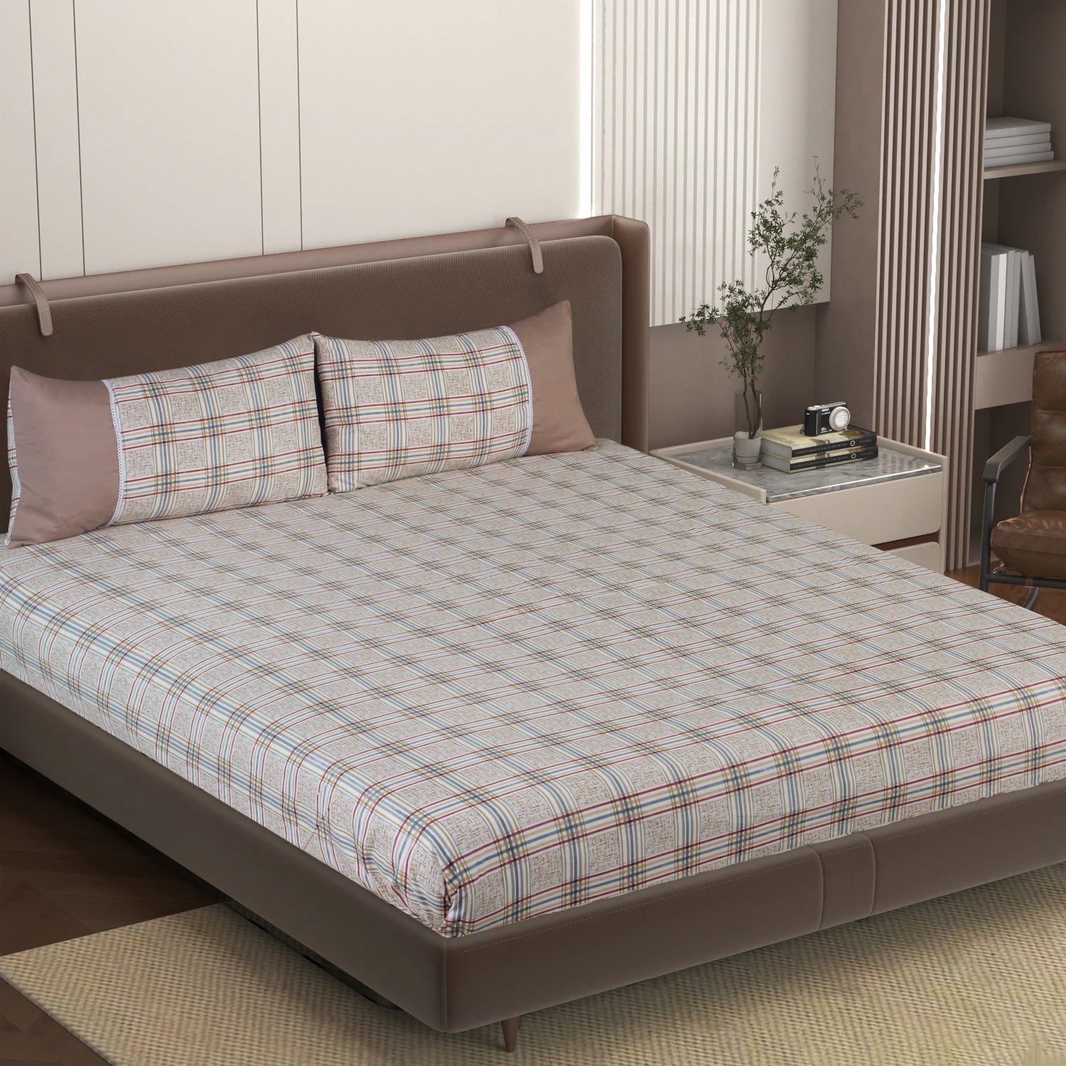 Emperor - Panel - King Fitted Bedsheet (78×72 inches)