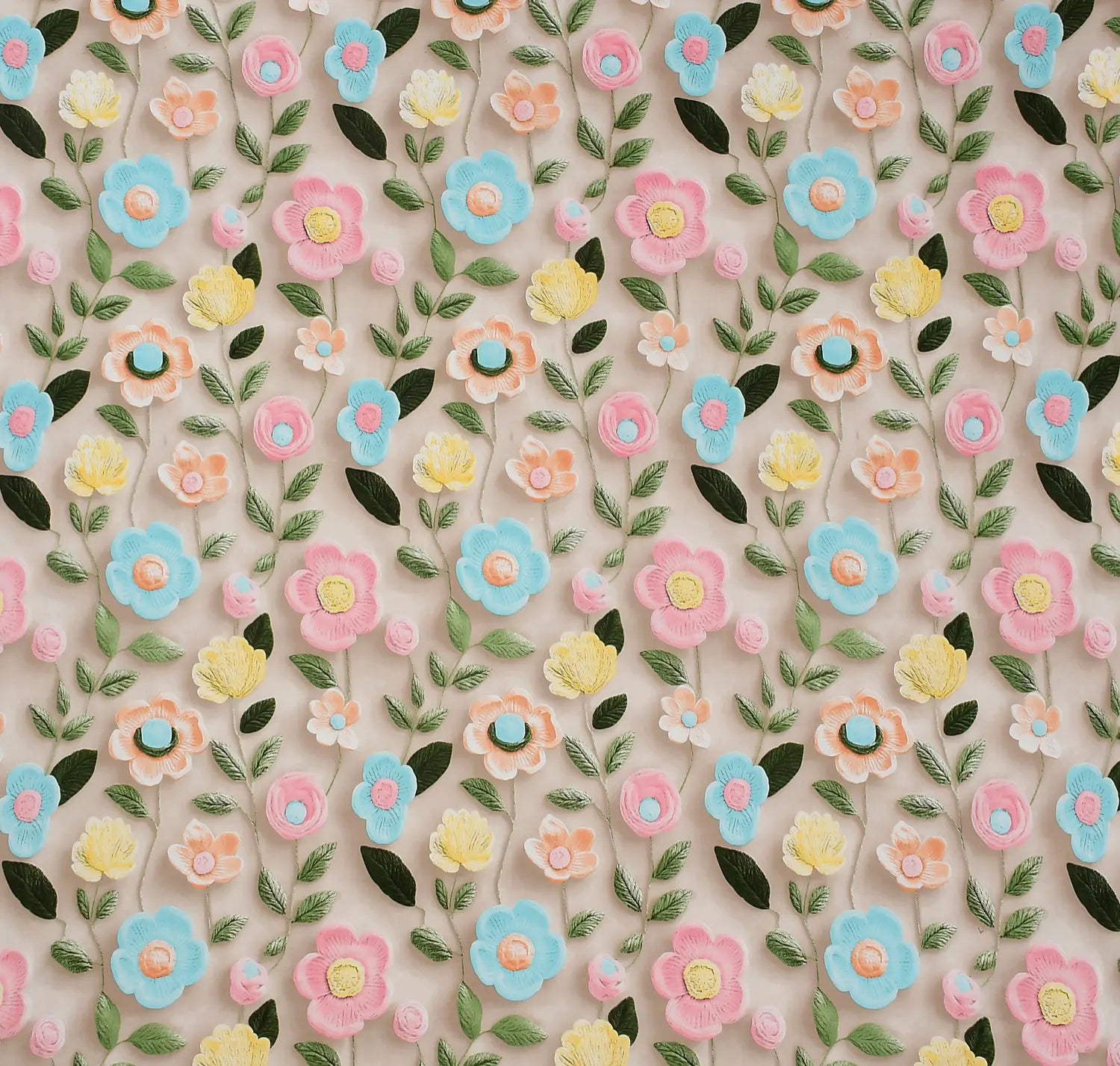 Floraire - King - 7D Design Fitted Bedsheet (78×72 inches)