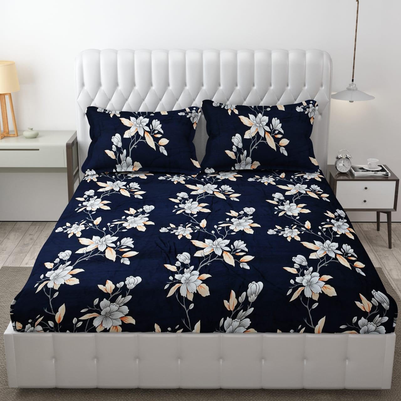 Florida - King - Woollen Fitted Bedsheet (78×72 inches)