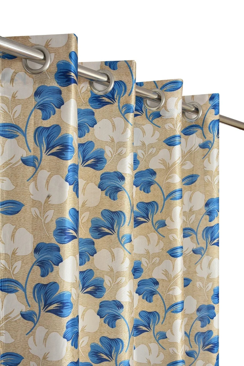 Freesia - Blue Curtains (Set of 2) - Discontinued