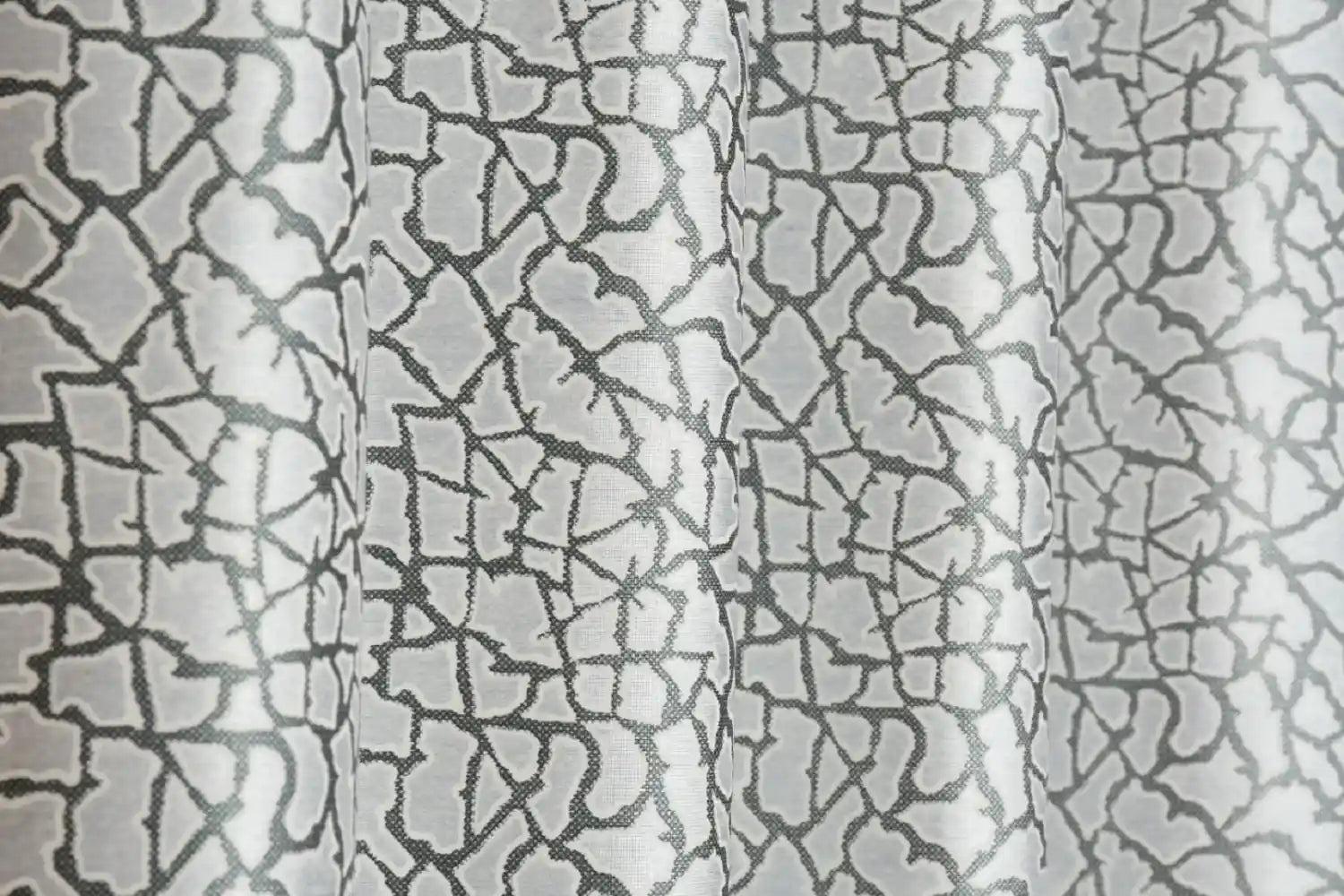 Freesia - Grey Curtains (Set of 2)