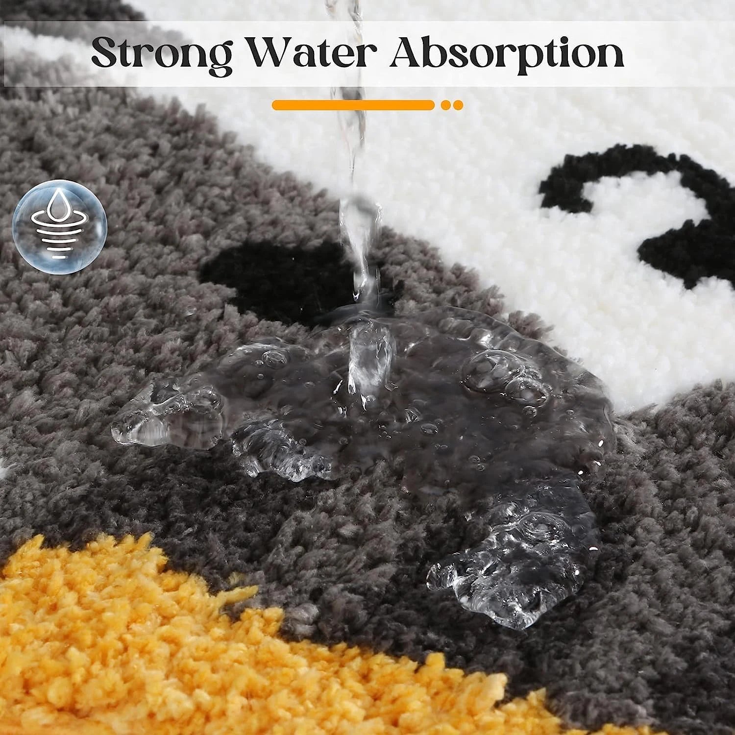 Garfield - Anti-Slip Microfibre Doormat (40x60 cm) - Pack of 1