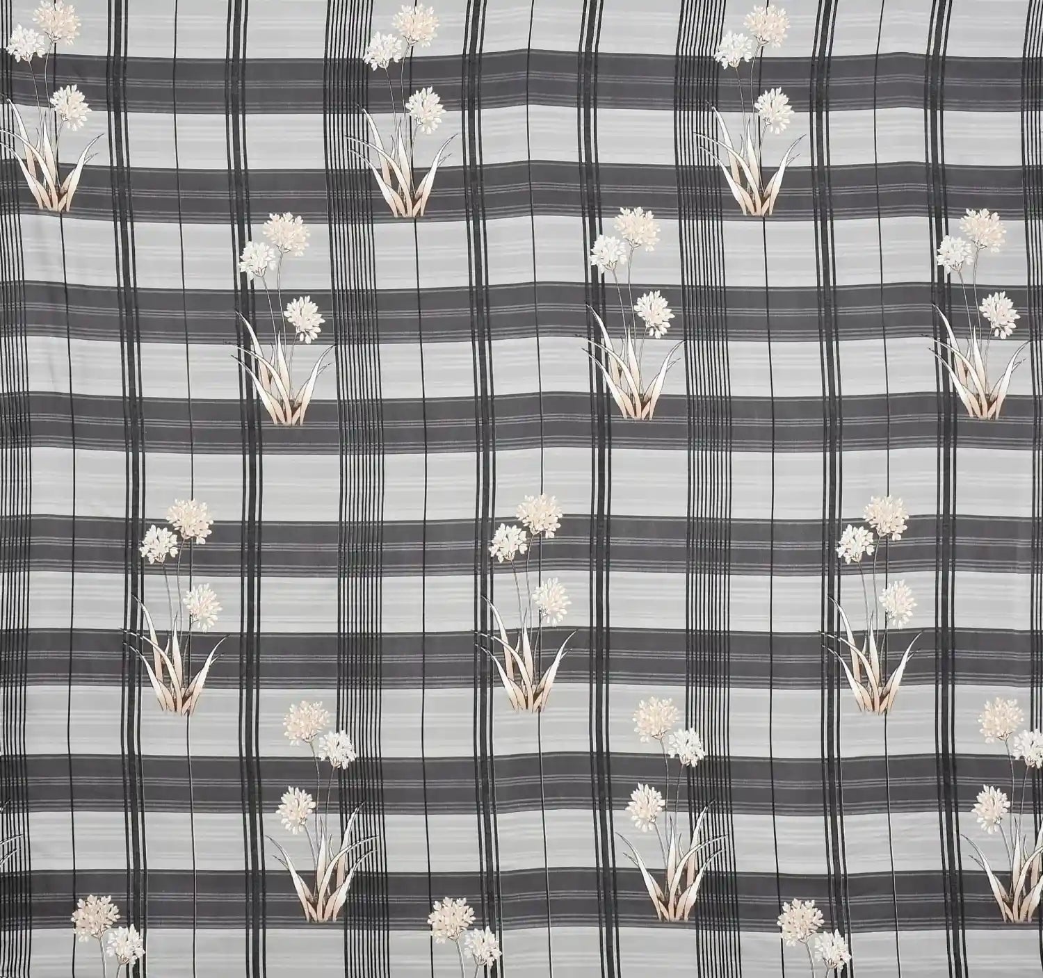 Grayscale Marigold - Queen/Double - Fitted Bedsheet (76×72 inches)