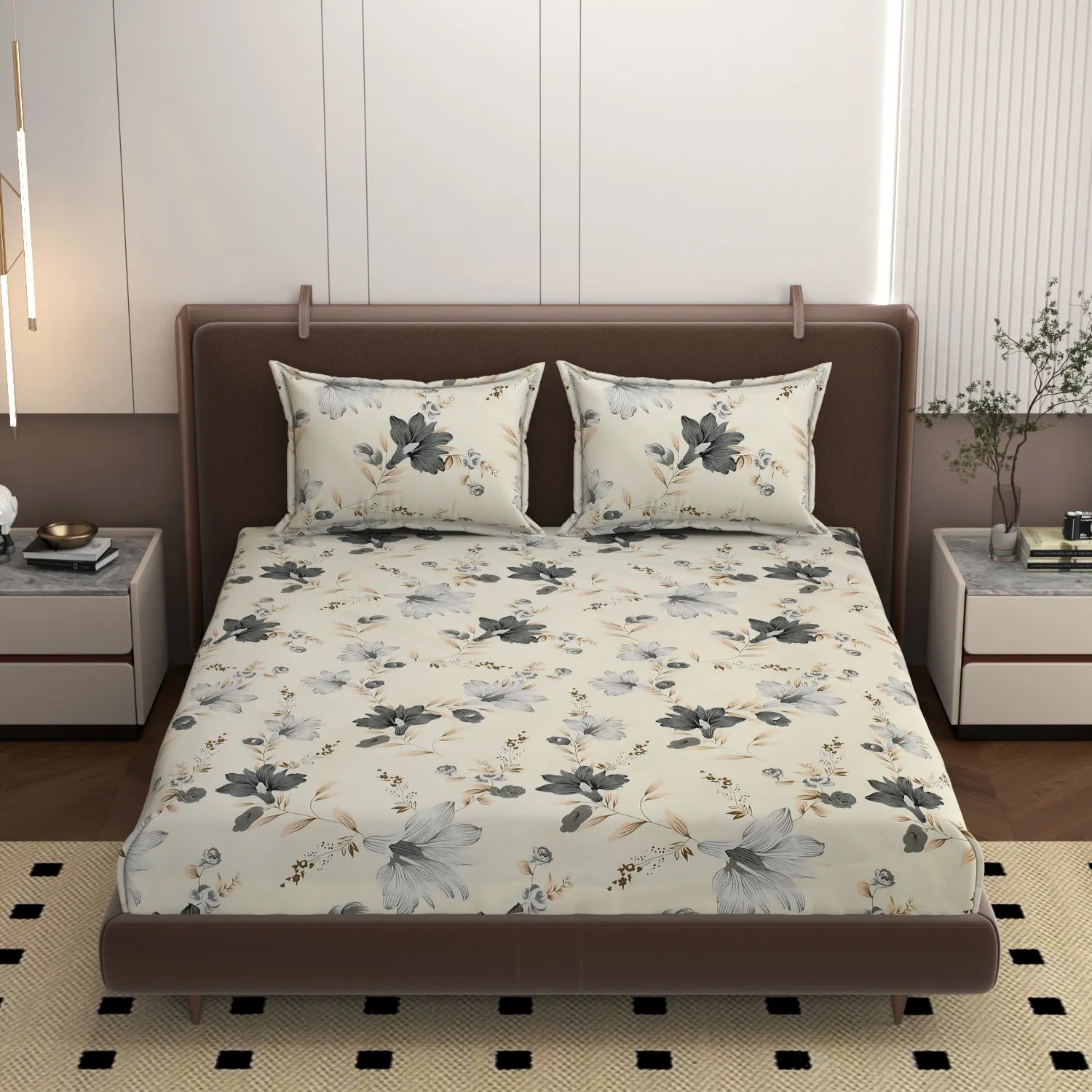 Haley - King - Fitted Bedsheet (78×72 inches)