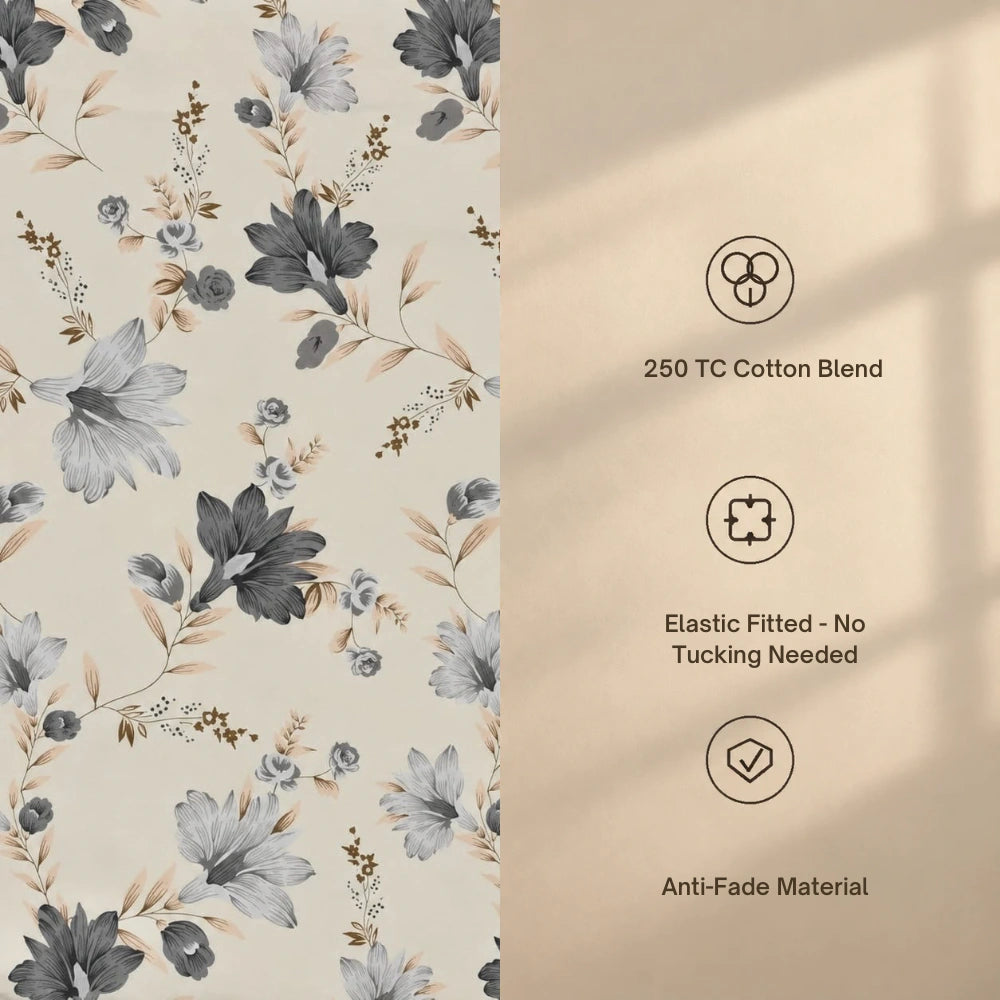 Haley - King - Fitted Bedsheet (78×72 inches)