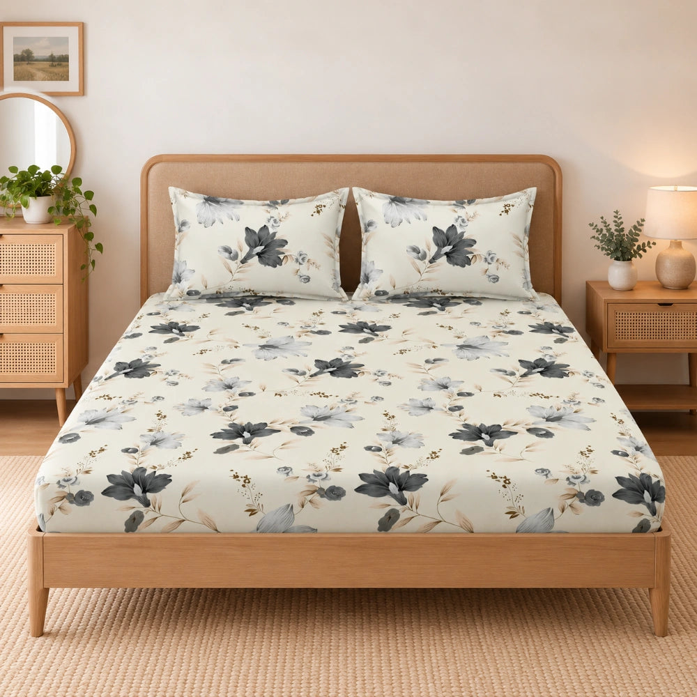 Haley - King - Fitted Bedsheet (78×72 inches)
