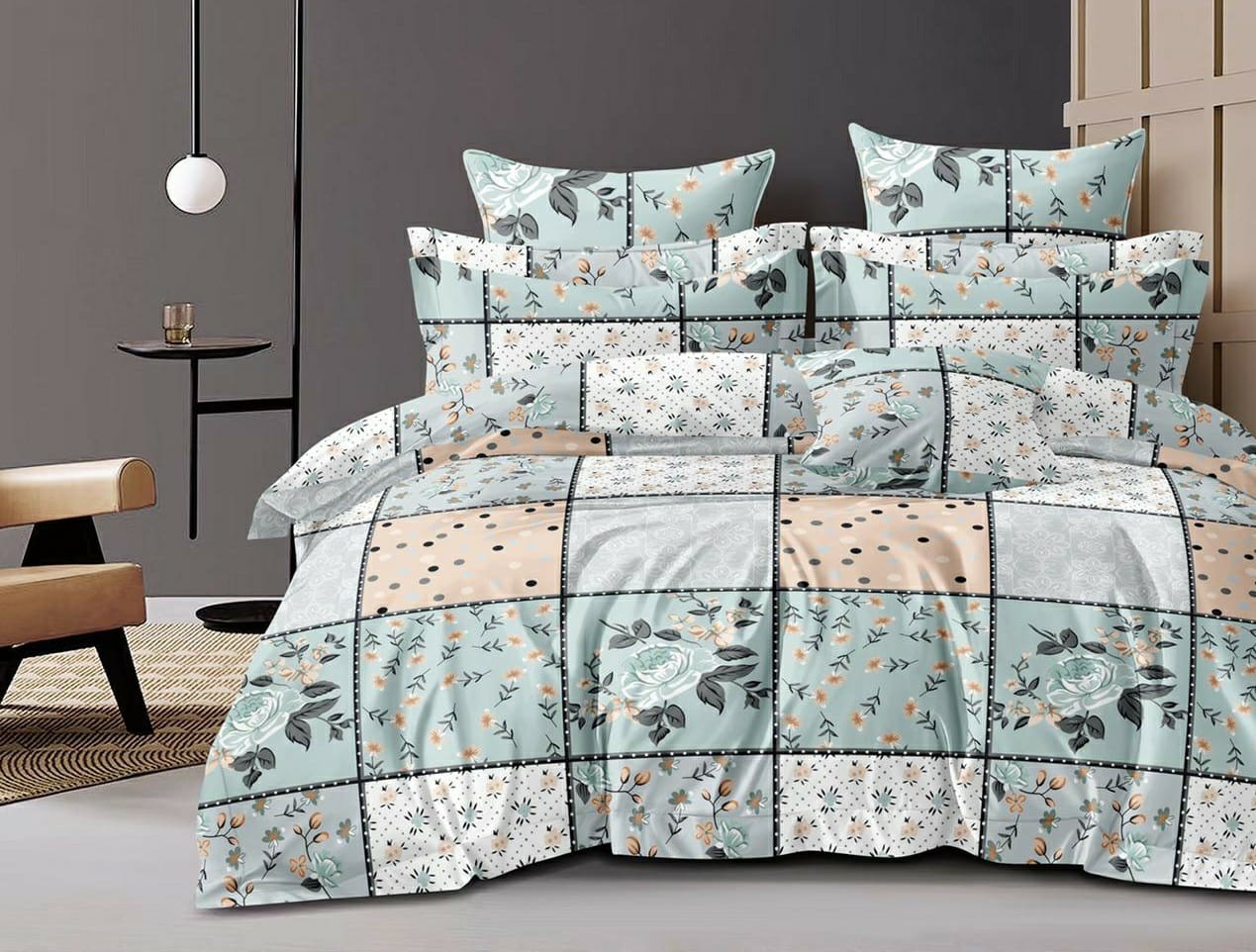 Hannah - King - Fitted Bedsheet (78×72 inches)