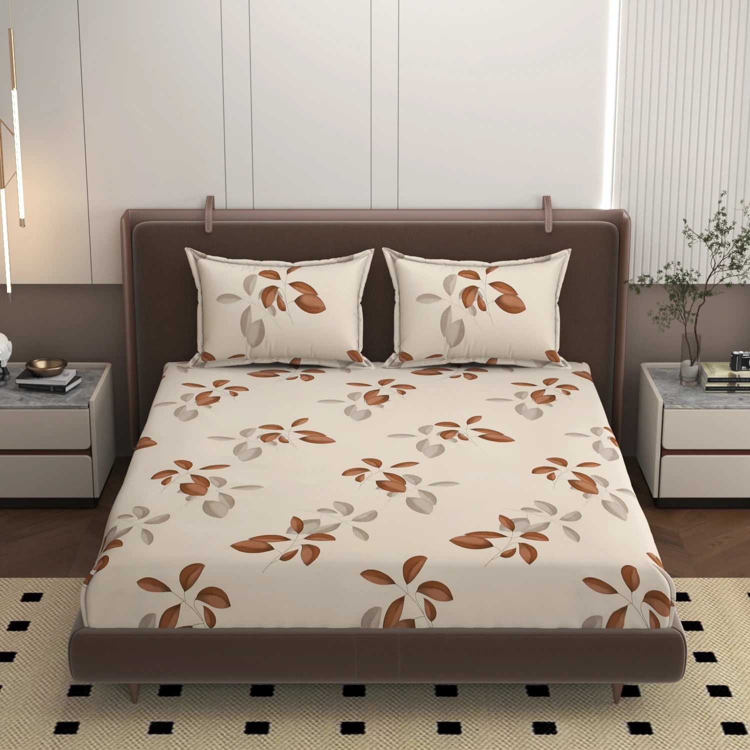Hazelwood - King - Fitted Bedsheet (78×72 inches)