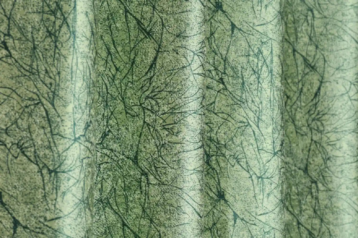 Heather - Green Curtains (Set of 2)