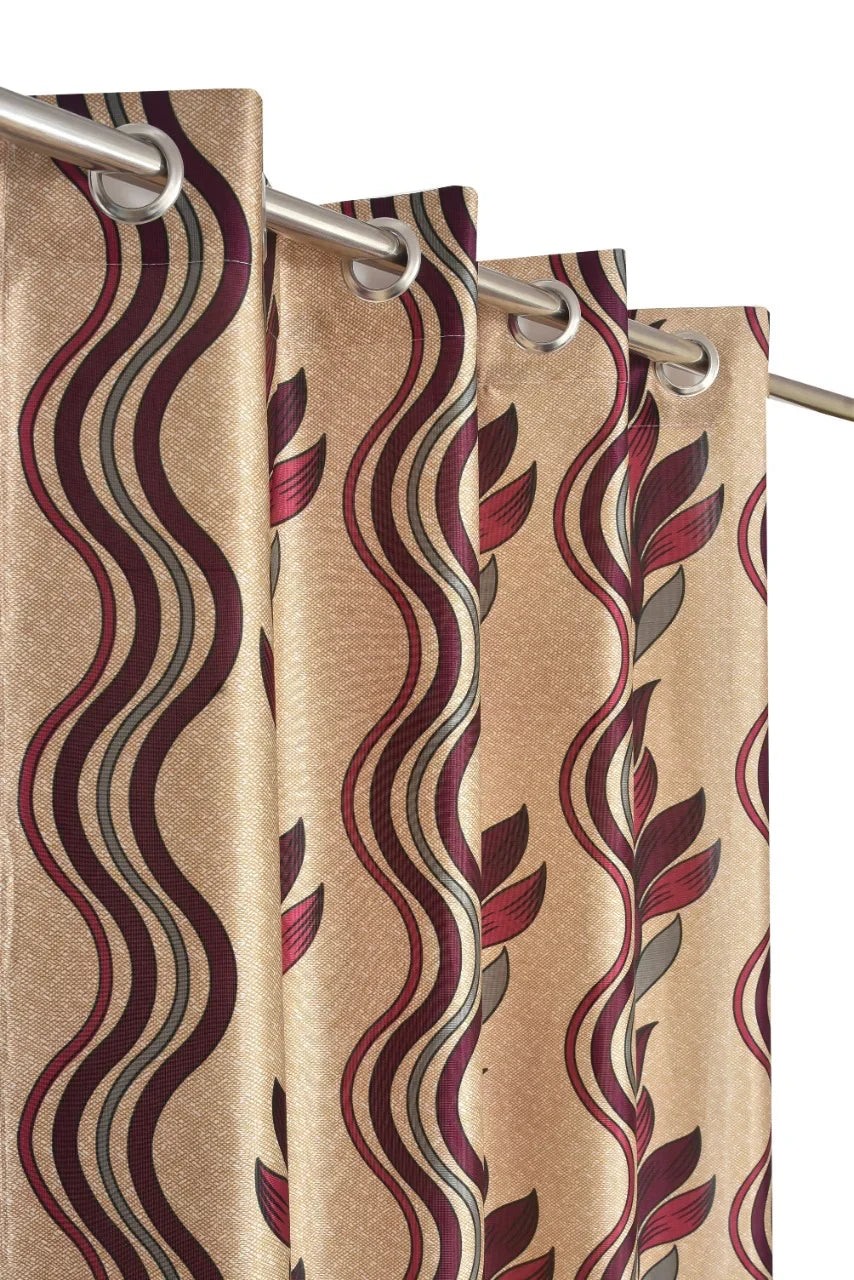 Heather - Rose Curtains (Set of 2) - Discontinued