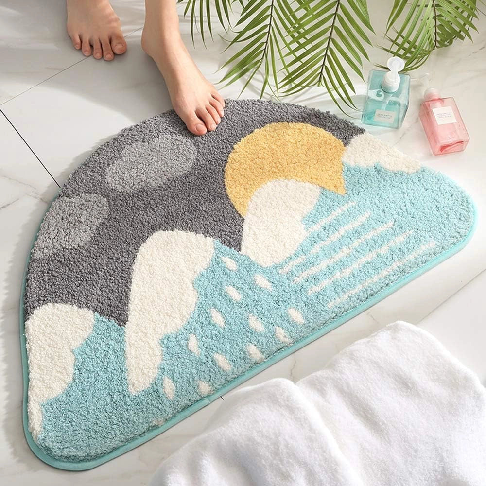 Hills - Anti-Slip Microfibre Doormat (40x60 cm) - Pack of 1