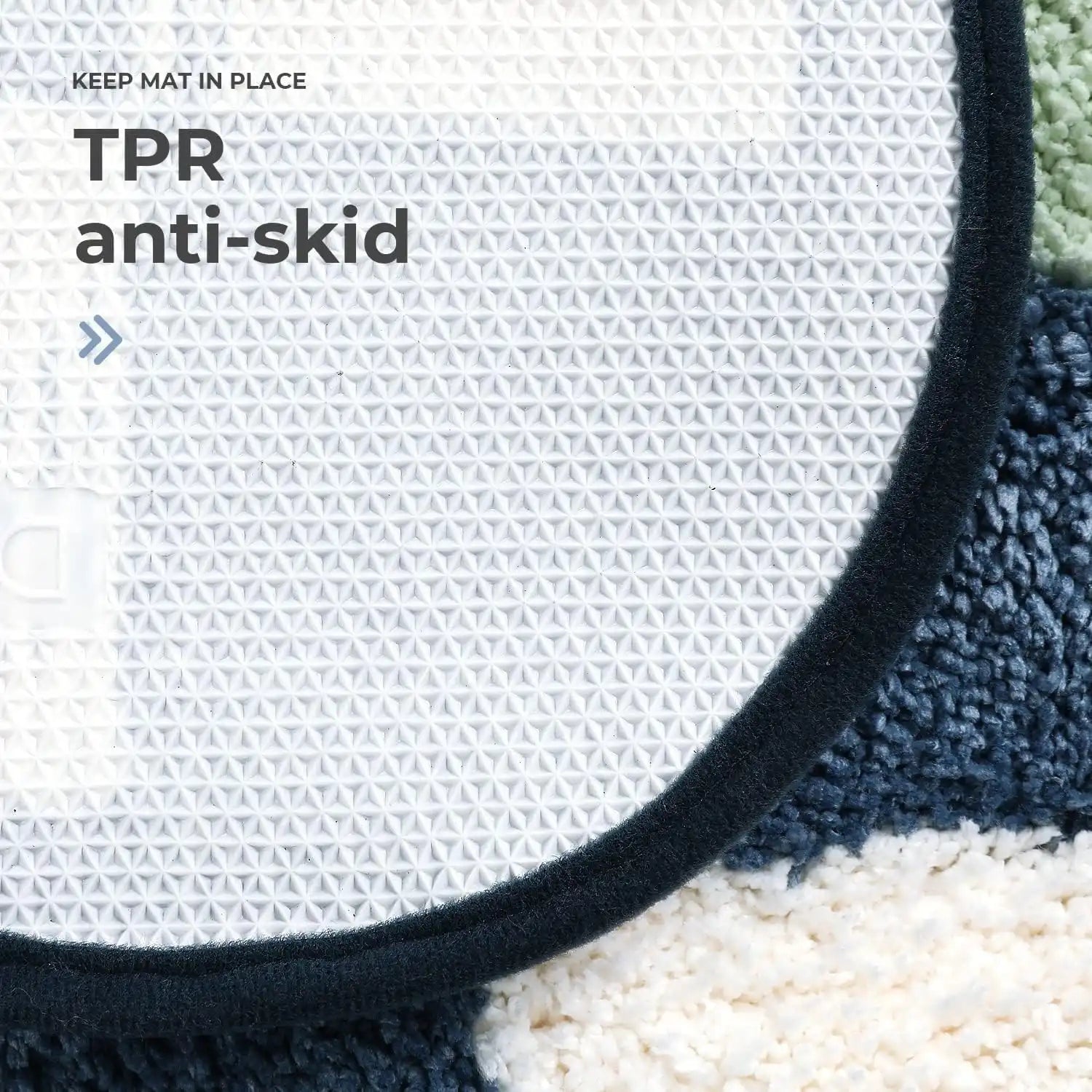 Hippo - Anti-Slip Microfibre Doormat (40x60 cm) - Pack of 1