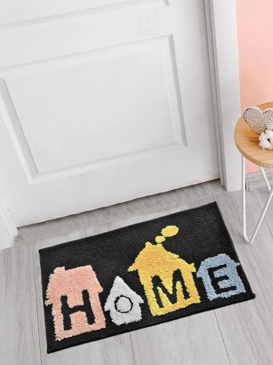 Home - Anti-Slip Microfibre Doormat (40x60 cm) - Pack of 1