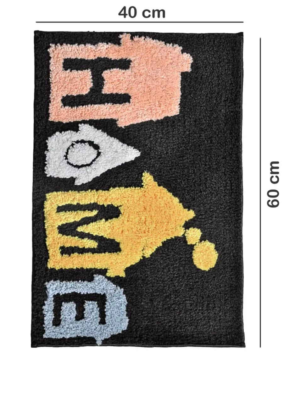 Home - Anti-Slip Microfibre Doormat (40x60 cm) - Pack of 1
