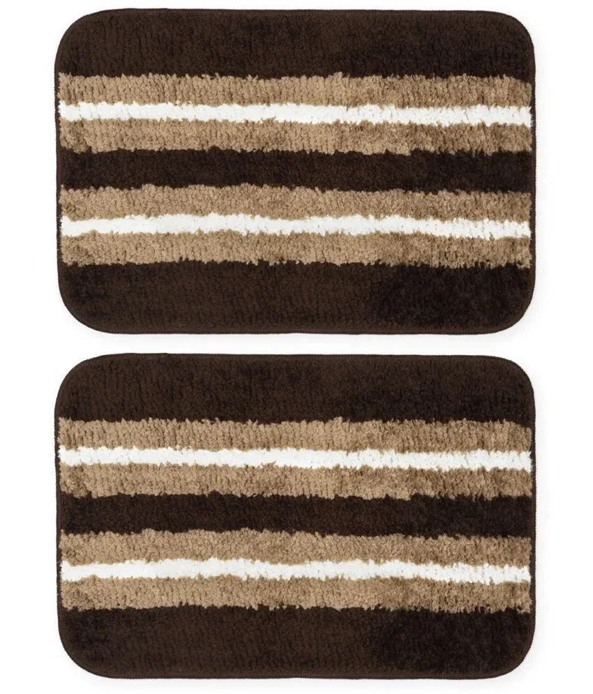 Horizon - Brown Microfibre Doormat (Pack of 2) - Discontinued