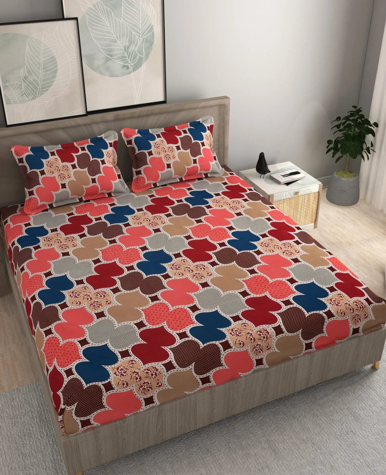 Jaipur - King - Fitted Bedsheet (78×72 inches)