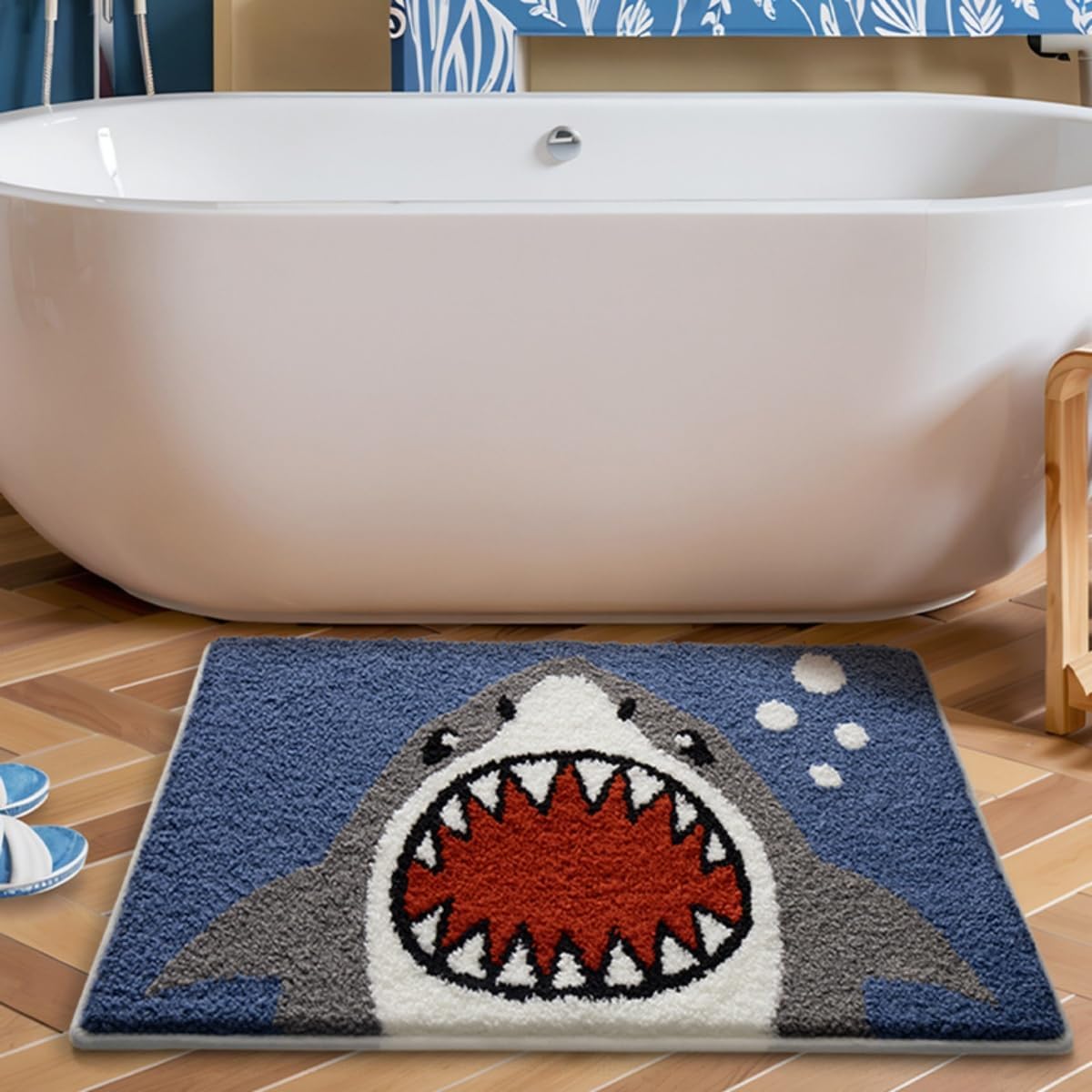 Jaws - Anti-Slip Microfibre Doormat (40x60 cm) - Pack of 1