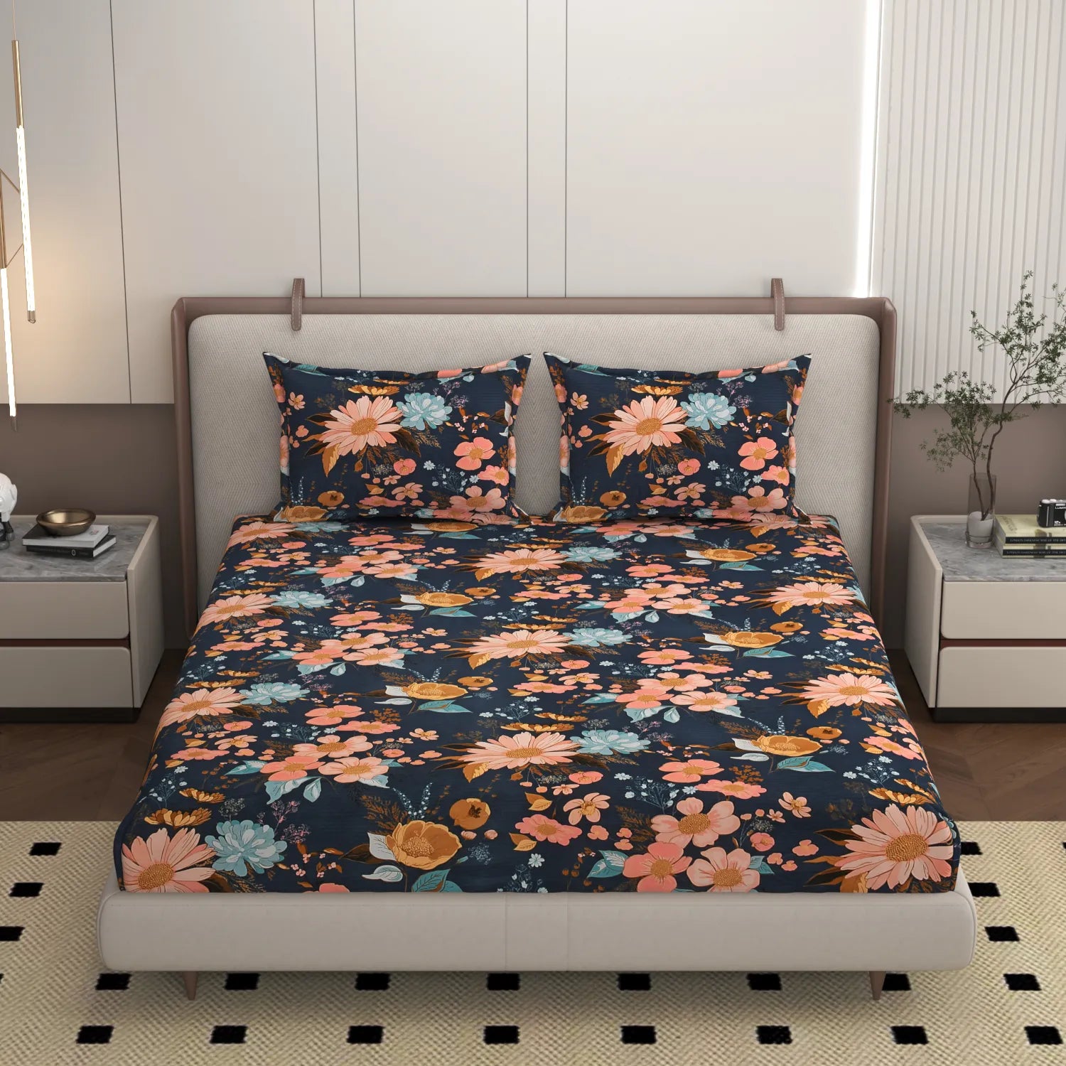 Jenny - King - Fitted Bedsheet (78×72 inches)