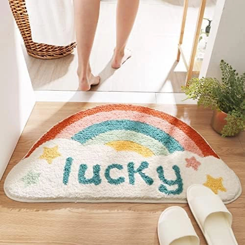 Lucky - Anti-Slip Microfibre Doormat (40x60 cm) - Pack of 1