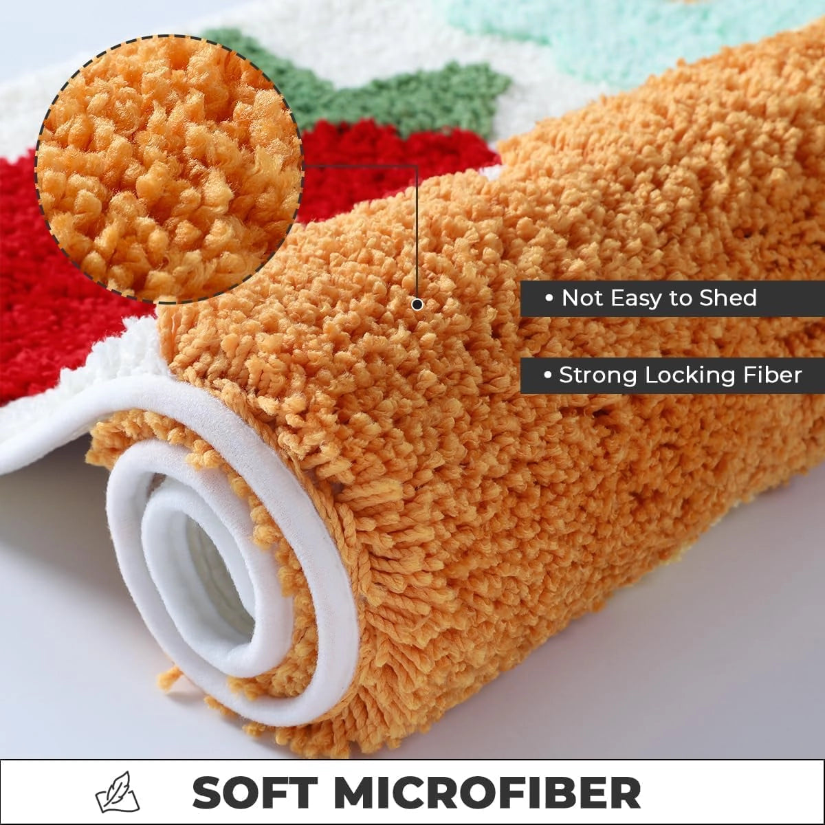 Maple - Anti-Slip Microfibre Doormat (40x60 cm) - Pack of 1