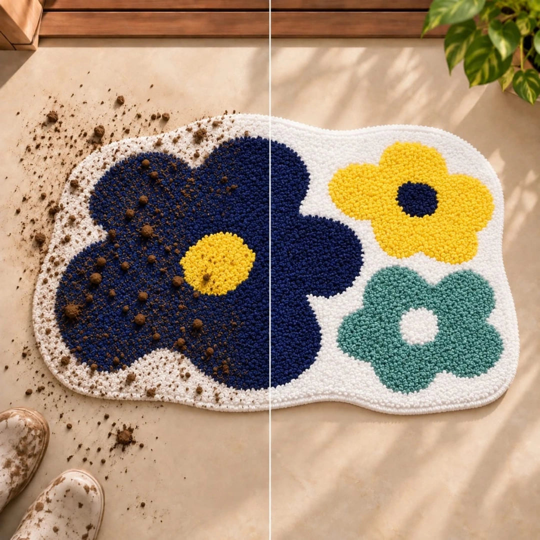 Marigold - Anti-Slip Microfibre Doormat (40x60 cm) - Pack of 1