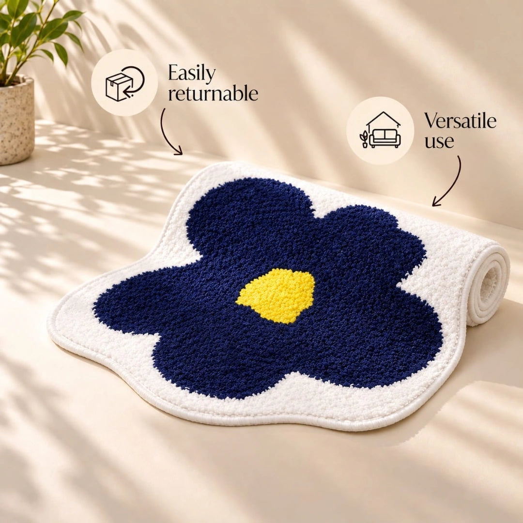 Marigold - Anti-Slip Microfibre Doormat (40x60 cm) - Pack of 1