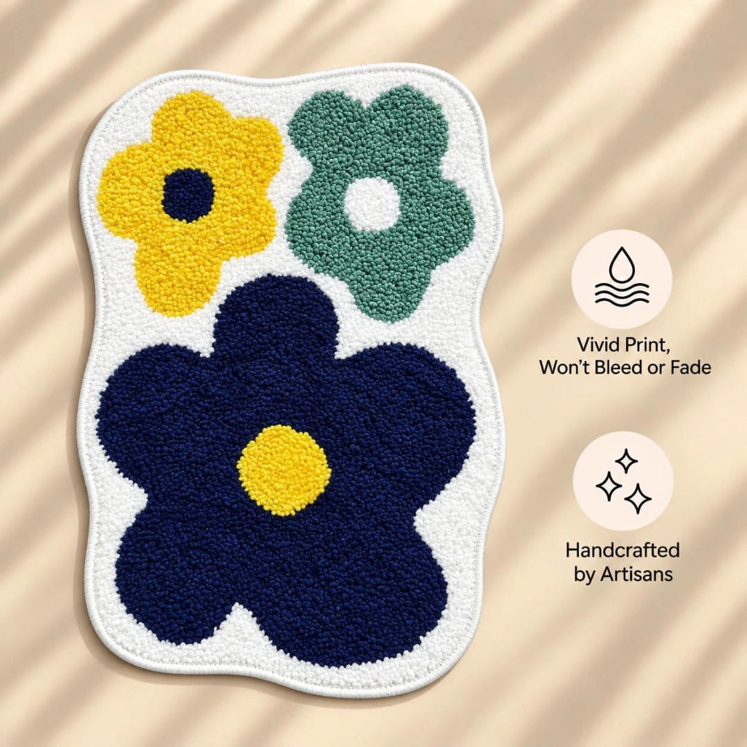 Marigold - Anti-Slip Microfibre Doormat (40x60 cm) - Pack of 1