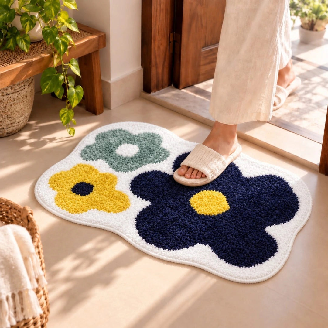 Marigold - Anti-Slip Microfibre Doormat (40x60 cm) - Pack of 1