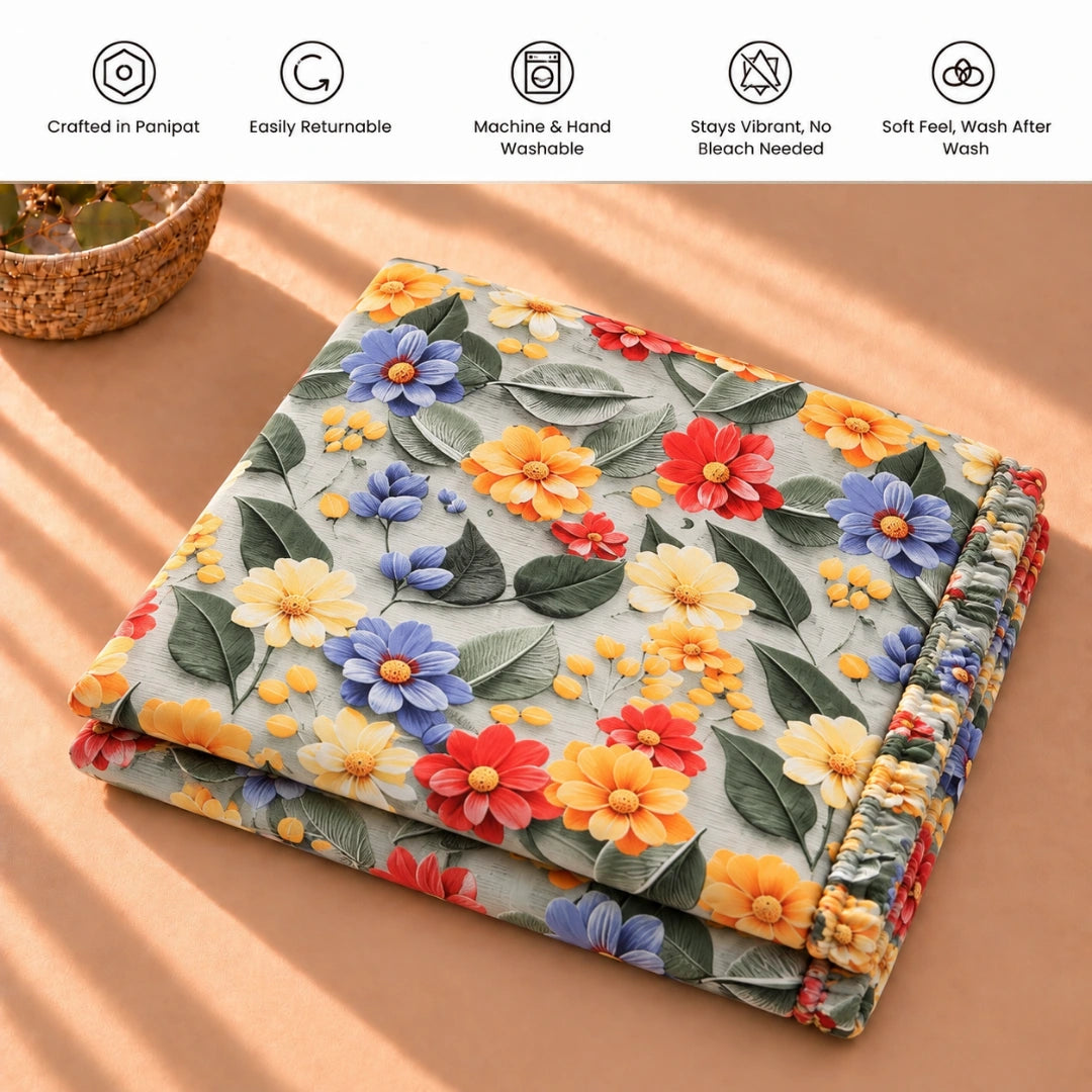 Mirella - King - 7D Design Fitted Bedsheet (78×72 inches)