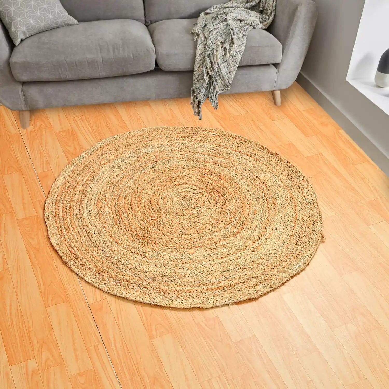 Natural Jute Rug - Plain